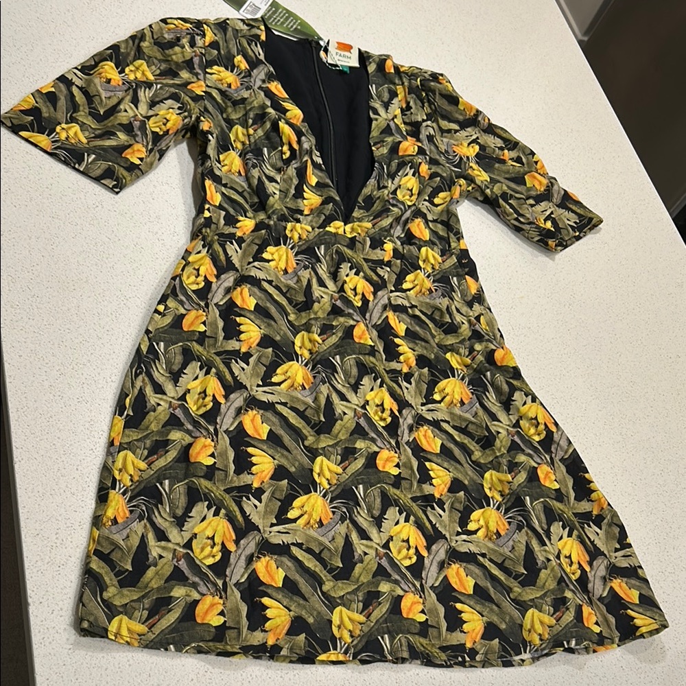 FARM Rio mini dress size M.